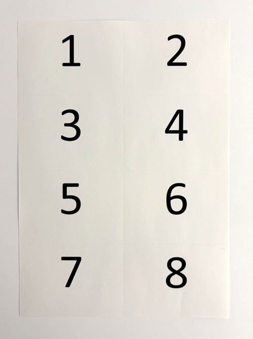 POP用マイクロミシン入り用紙 B5用紙 2000枚入