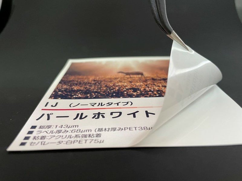 daitobino (旧ぴたこん) インクジェット用ラベル パールホワイト 914mm×20M 1本 BINOIN914PW