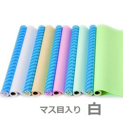 ゴークラ マス目入ハンディロール(ロール模造紙)白 81.4g/m2 788mm×20m