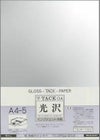 和紙のイシカワ インクジェット用 字タック光沢銀 200um A4 5枚 WAIGJP-1000S