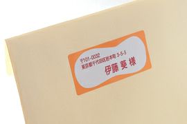 a-one はがきサイズのプリンタラベル［インクジェット］ フォト光沢紙 宛名ラベル 4面 12シート 29305