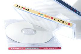 a-one はがきサイズのプリンタラベル［インクジェット］ フォト光沢CDケース背面用7面12シート 29315