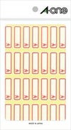 a-one セルフラベル 赤 ￥マーク付き 18シートx28面（504片） 03007