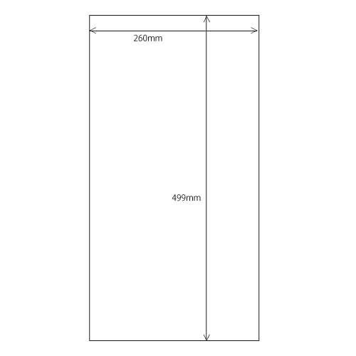 木目インクジェット用紙 角型 499mm×260mm 100枚