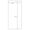 木目タックボード 平型  549mm×260mm 3.6mm厚 100枚