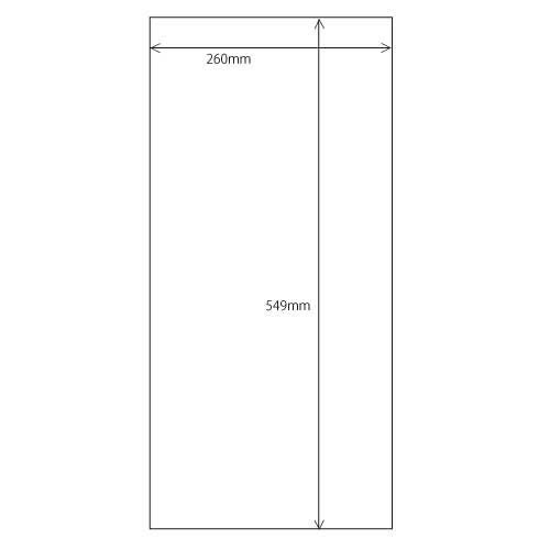 木目レーザープリンタ用紙 厚口 平型 549mm×260mm 1000枚