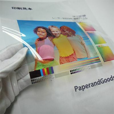 レーザー対応OHP・透明フィルムA3ノビ(320mm×450mm) 100um 250枚/冊 受注生産品 6冊以上