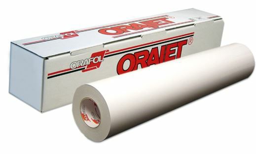 ORAJET 溶剤用 カーラッピング・長期屋外用キャスト塩ビ 白グロス エア