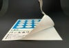 お試し用3枚 daitobino (旧ぴたこん) レーザー用ラベル パールホワイト A4 BINOLNA4PW