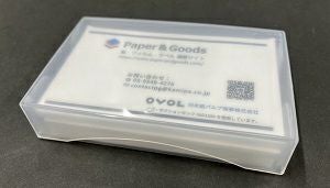 透明名刺ケースJM-1075