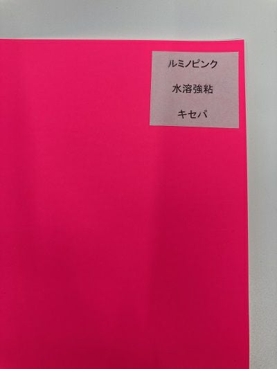 ルミノピンク　ラベル　シール　