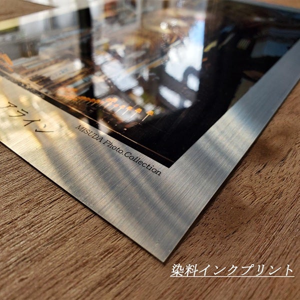 インクジェット用フォトアート写真用紙ピクトランヘアライン印刷イメージ画像